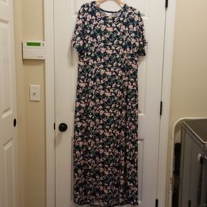 LuLaRoe Maria maxi dress size 2XL